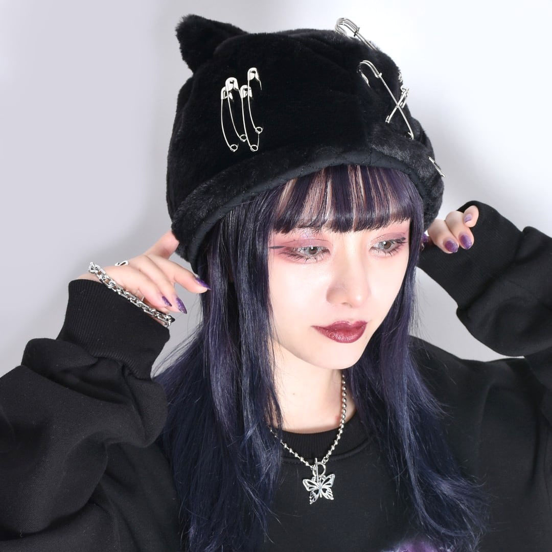 NEW ARRIVAL ▶︎▶︎▶︎ ピン付き ネコ耳ファーハット】 – Ayura Co