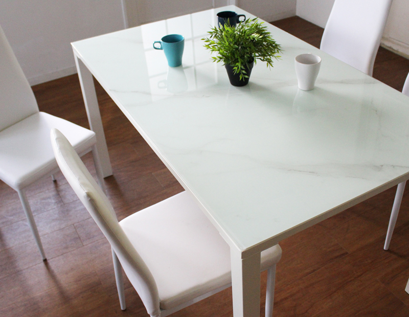 クラヴィエ ガラスダイニングテーブル GDT-7751/7759 | あずま工芸株式