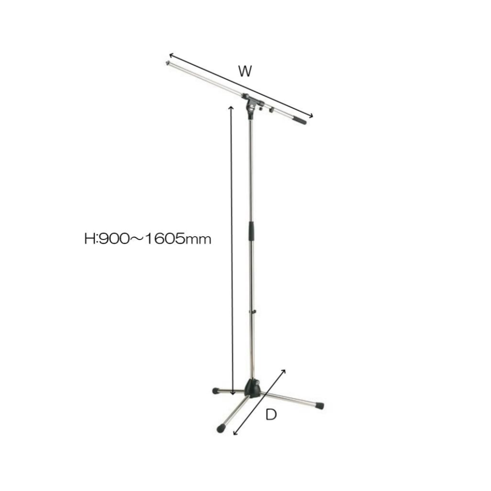 マイクスタンド（ST-210/2）ブーム/ストレート共用の製品詳細｜映像
