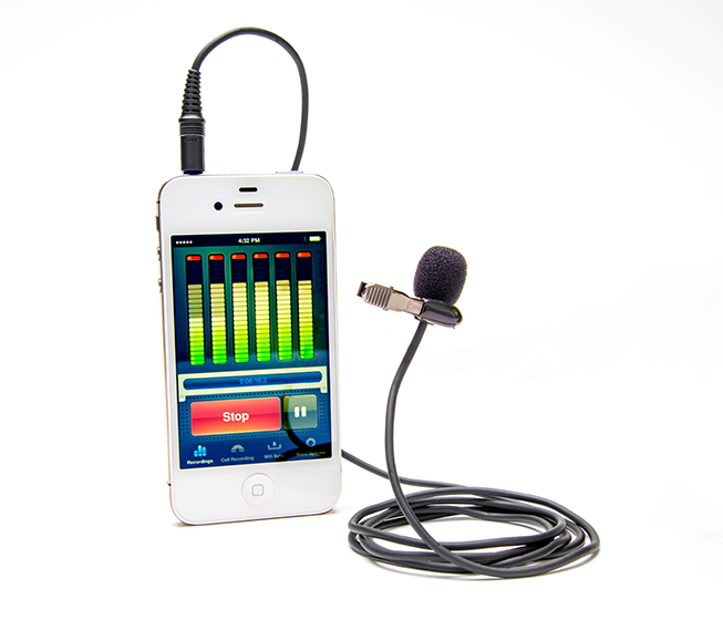 EX-503i Smartphone Lapel Microphone - Azden