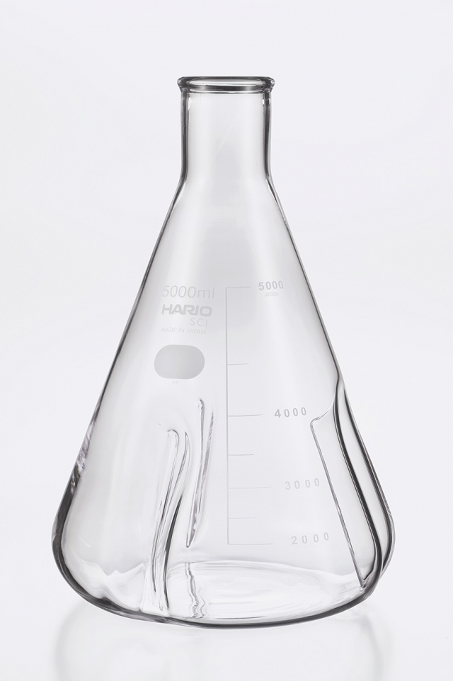 バッフル付き三角フラスコ 1000ml|研究用機器|製品紹介｜理化学研究