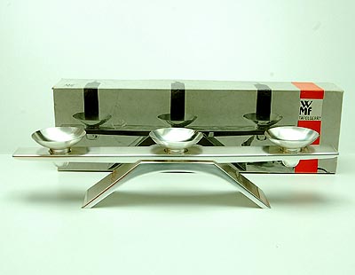 独1950年代　W. Wagenfeld for WMF No. 445.01 mid-century vintage Wilhelm Wagenfeld WMF Germany silver plate