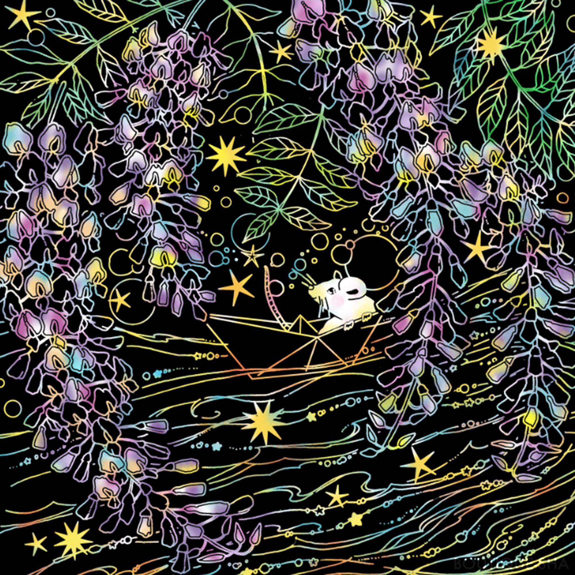 大橋忍の幻想スクラッチアート | 本の情報 | ブティック社