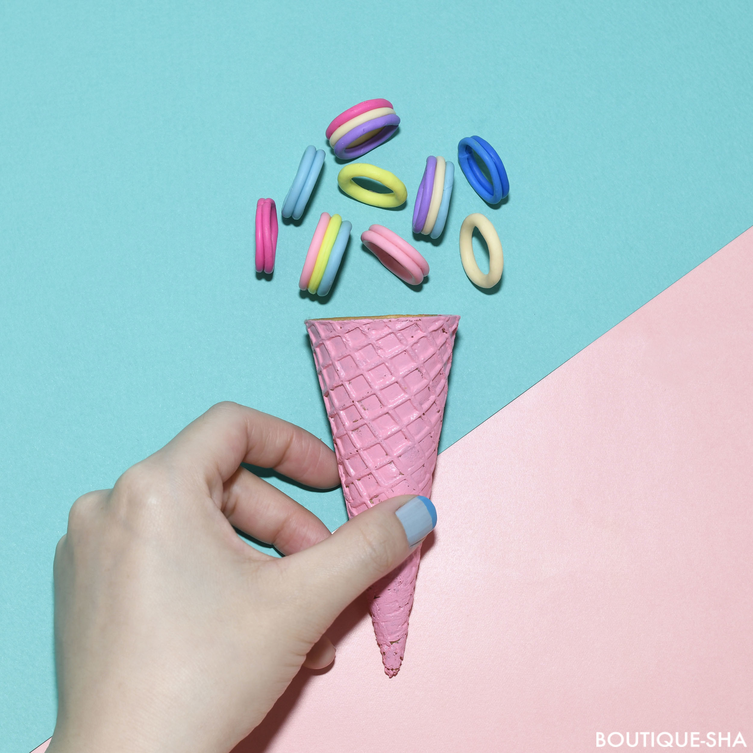 オーブン粘土で作るクレイリング | 本の情報 | ブティック社