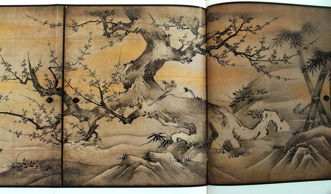 聚光院の狩野永徳「花鳥図」::東京友禅は、ぼかし屋友禅へ