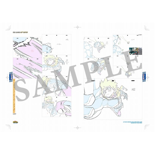 劇場版 僕のヒーローアカデミア THE MOVIE ユアネクスト ANIMATION ART