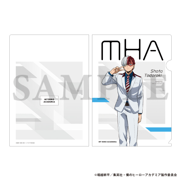 僕のヒーローアカデミア クリアファイル／CAMERA!! 轟焦凍: キャラ