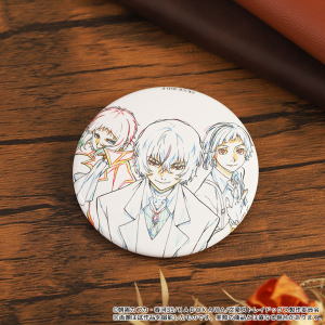 文豪ストレイドッグス 原画缶バッジセット 中島敦&芥川龍之介: キャラ