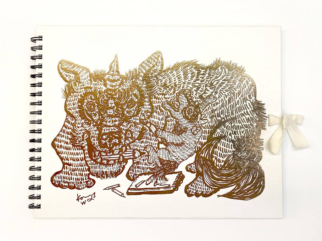 小松美羽 新作描き下ろしオリジナルスケッチブック｜NEWS｜バニーコル