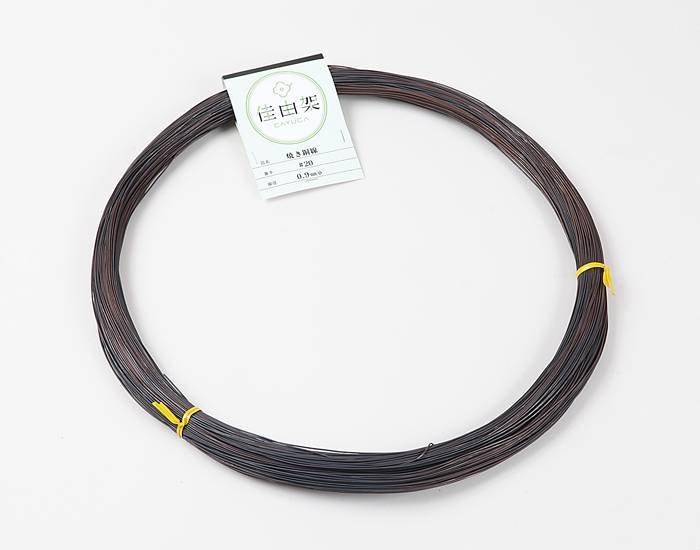 焼き銅線「佳由架」PRO (#22) 0.7mm 1kg | 盆栽、盆栽書籍、盆栽鉢の