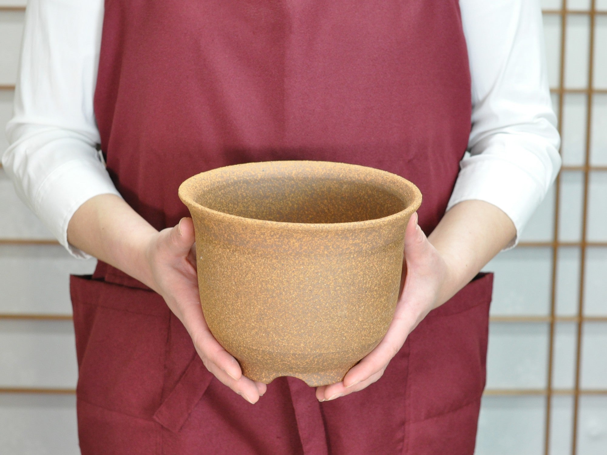 還元 エビネ鉢 6号 幅18cm×高さ14cmの販売｜盆栽妙 – 盆栽妙 本店