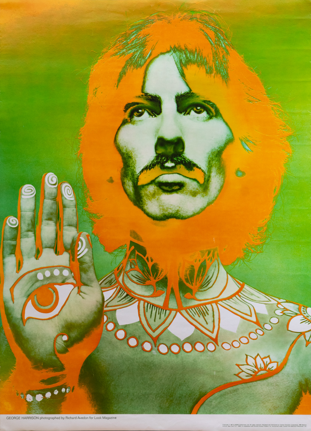 ザビートルズバナー リチャード アベドン アートポスター