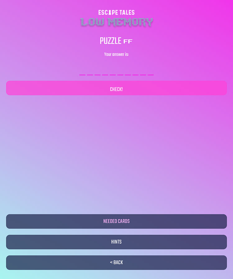 Escape Tales: Low Memory Review - Board Game Quest