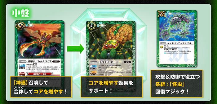 SD14]属性開眼デッキ【エメラルド】 - 商品情報｜Battle Spirits