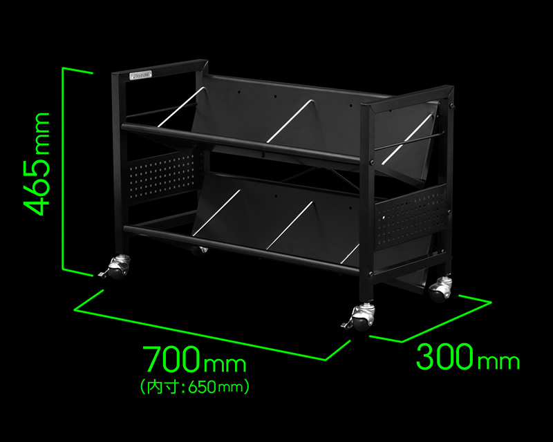 デスク下ワゴン BHS-700U | Bauhütte®