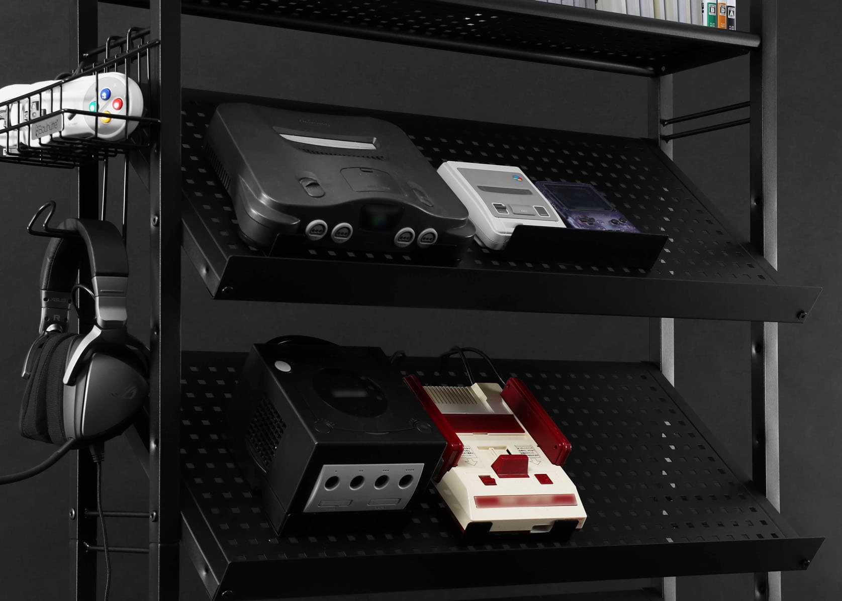ゲーム機ディスプレイラック BHS-800G | Bauhütte®