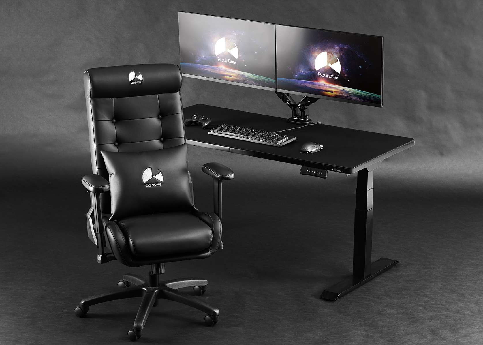 スーパーゲーミングデスク BHD-1400FA | Bauhütte®