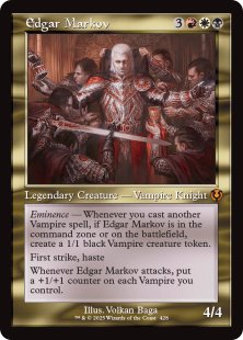 Edgar Markov (foil) - Commander 2017 | Bazaar of Magic