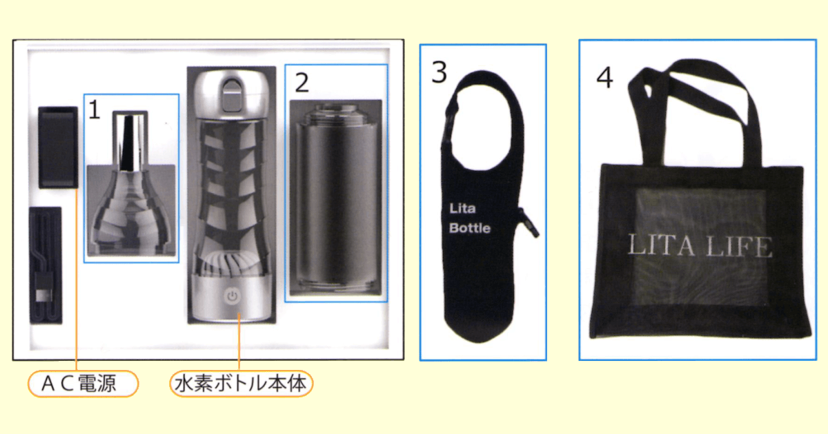 製品の仕様｜Lita水素ボトルの格安通販