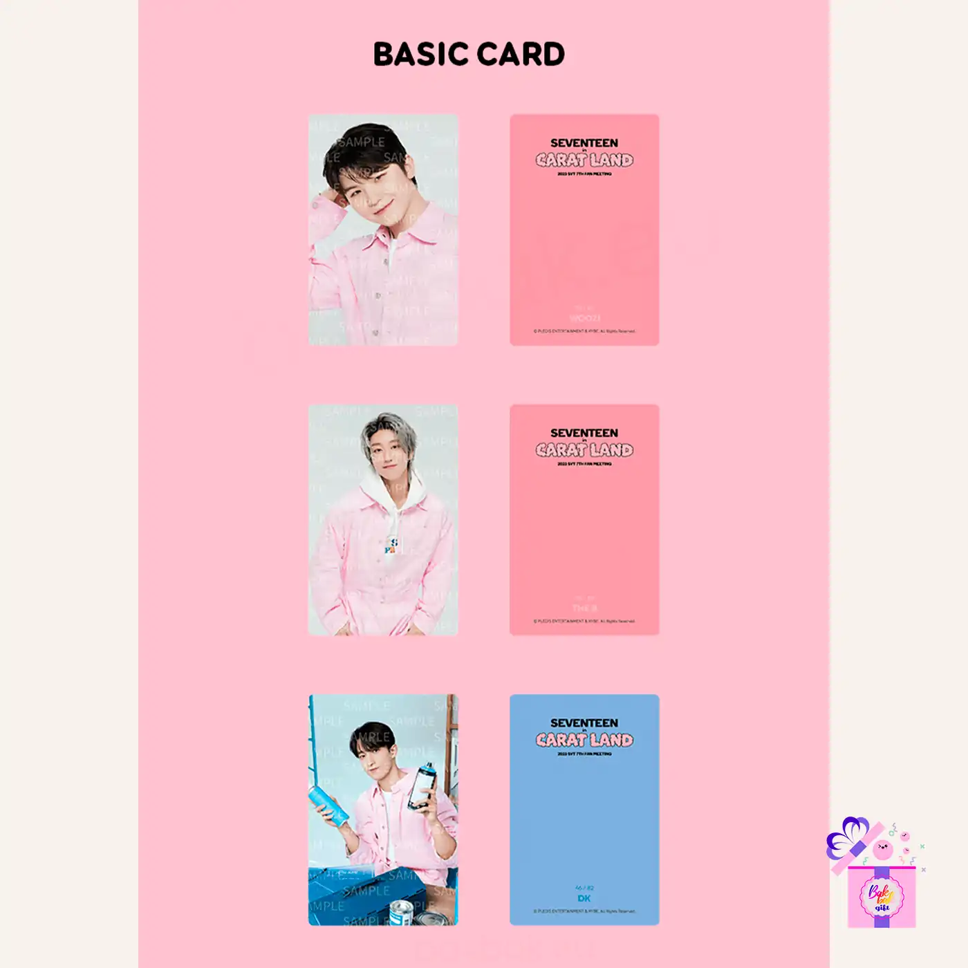 SEVENTEEN – Trading Photocard Set (Random) [SEVENTEEN in CARAT