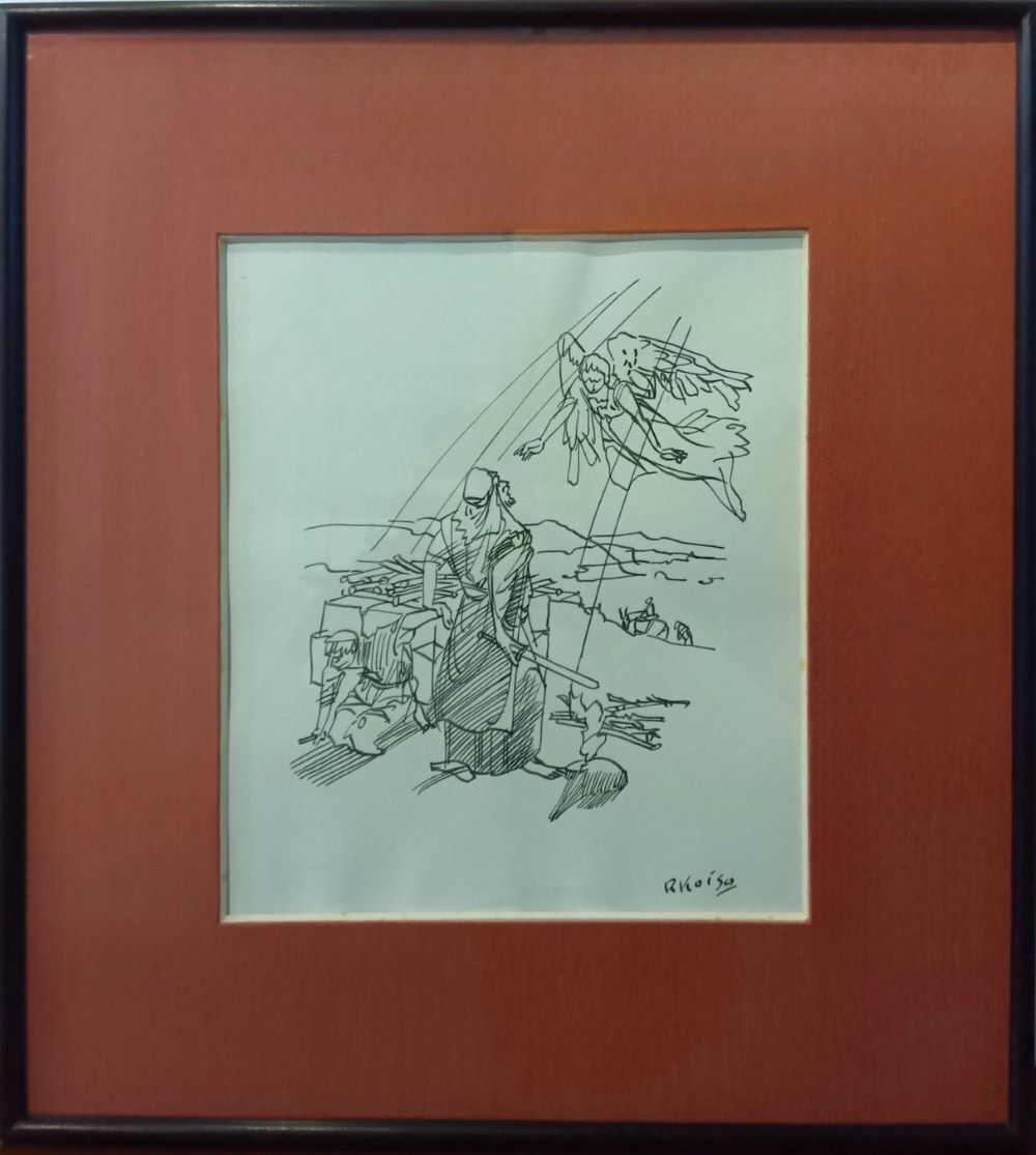 小磯良平「聖書挿絵」の買取実績｜大阪府大阪市 宗教画