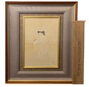 松井ヨシアキ「少女」の買取実績｜東京都千代田区 人物画・肖像画