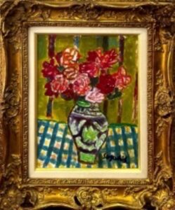 鈴木マサハル「オランダ風景」 の買取実績｜東京都世田谷区 油絵・油彩画