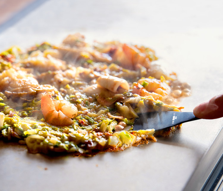 The 家もんじゃ | レシピ | BALMUDA The Plate Pro | BALMUDA