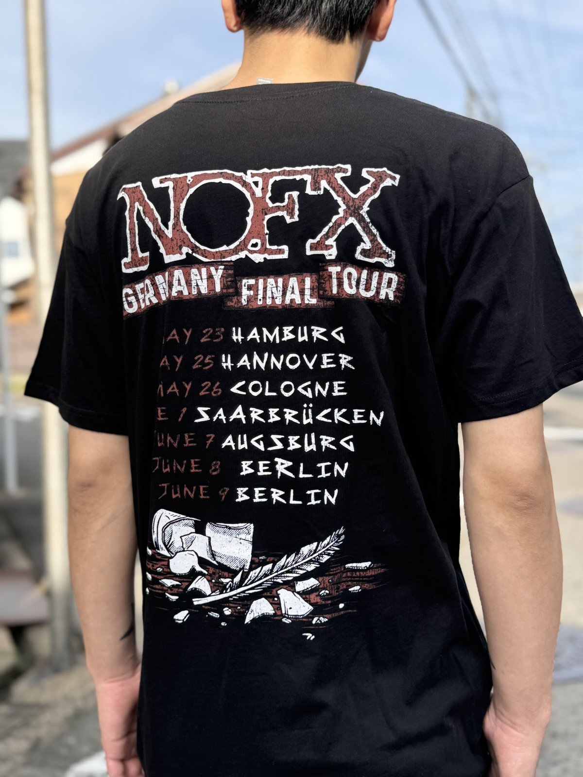 NOFX / Germany Final Tour 2024 Tシャツ