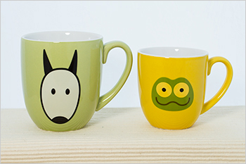 グッズの紹介 バムとケロのマグカップ