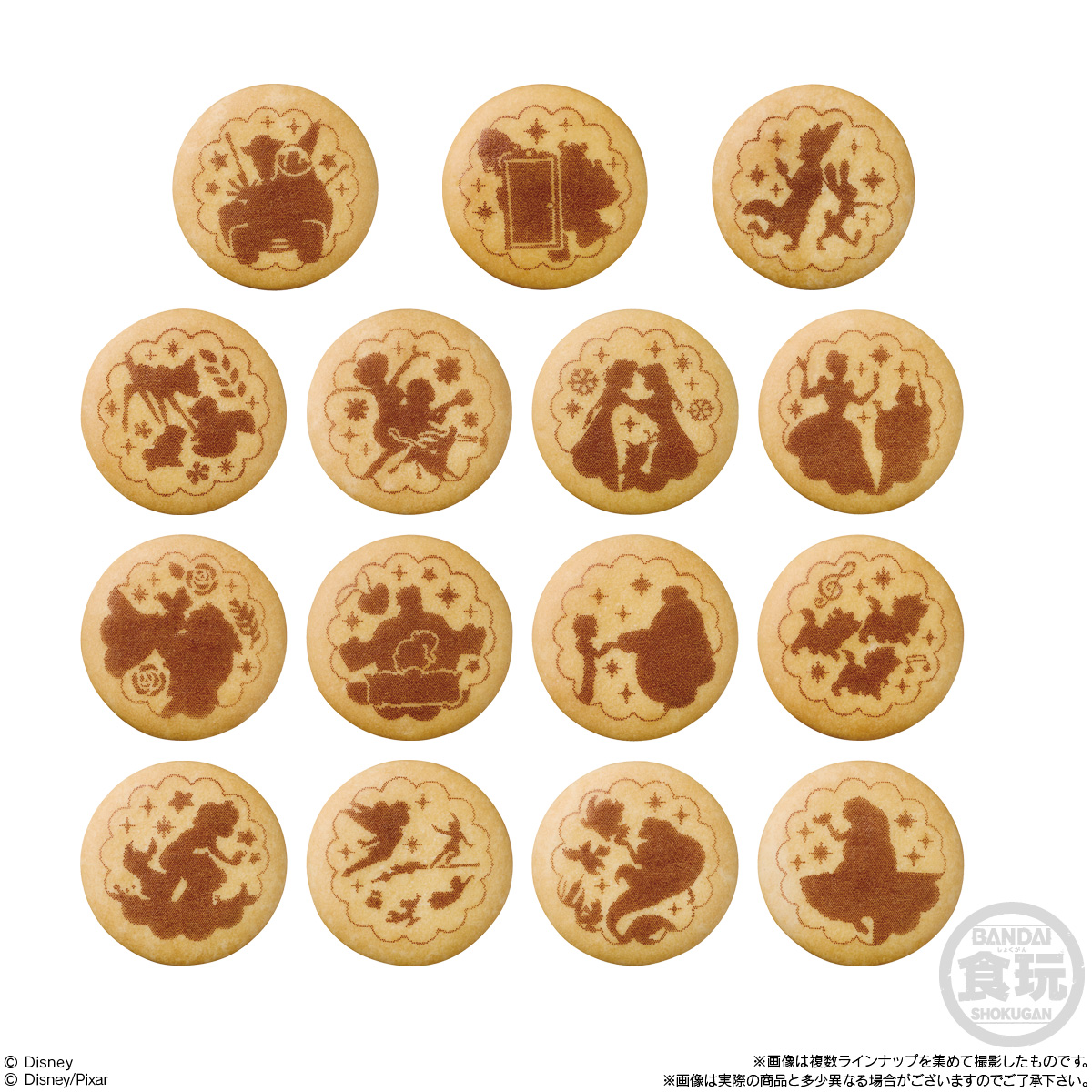 Disney Characters 刺繍缶バッジビスケット2（再販）｜発売日：2026年7