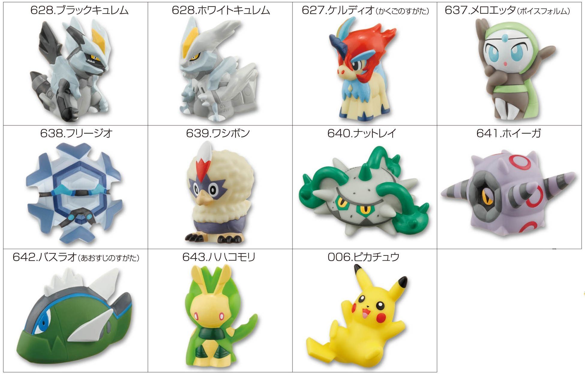 ポケモンキッズ ベストウイッシュ～ブラックキュレム・ホワイト