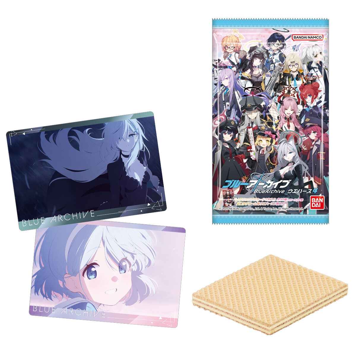 ブルーアーカイブ ウエハース4｜発売日：2025年8月4日｜バンダイ