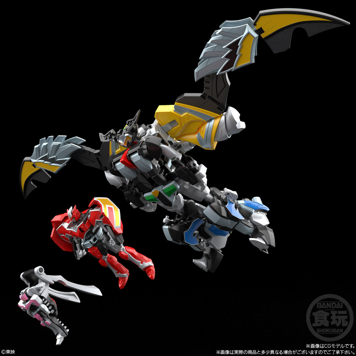 SMP [SHOKUGAN MODELING PROJECT] 魔神合体 マジキング｜発売日：2025