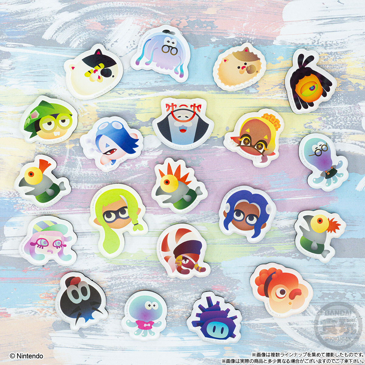 スプラトゥーン3 キャラマグネッツ｜発売日：2023年6月19日｜バンダイ