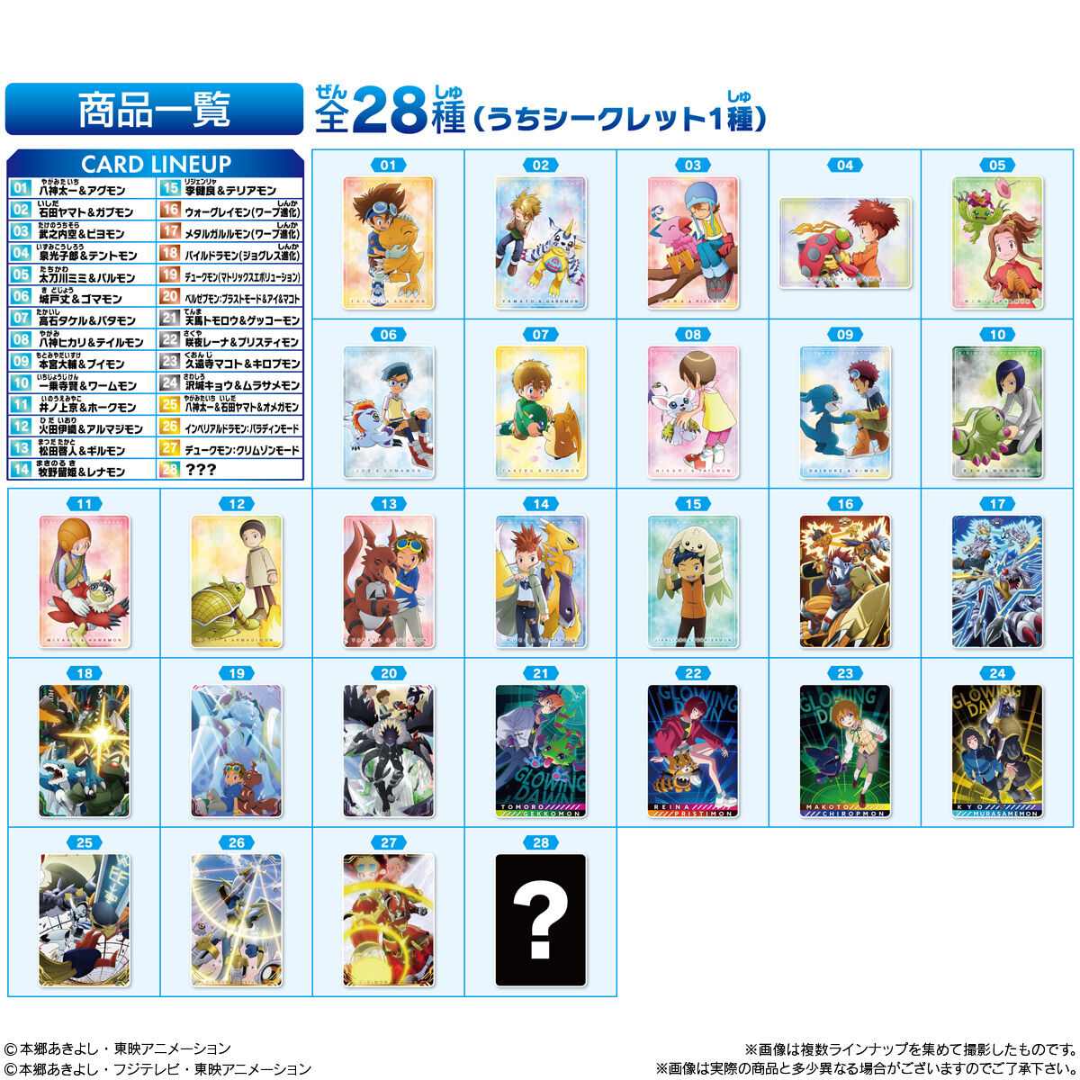 デジモン ビジュアルアートコレクション カードウエハース｜発売日