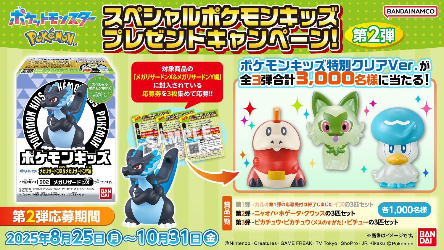 ポケモンキッズ メガリザードンX&メガリザードンY編｜発売日：2025年8