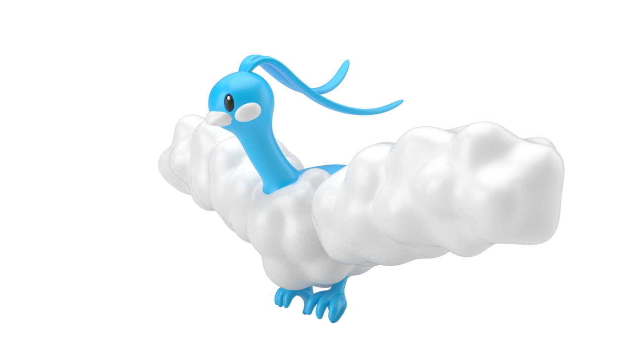 チルタリス｜ポケモンフィギュア図鑑｜ポケモンスケールワールド