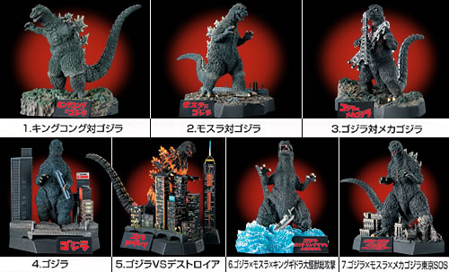 u酒井ゆうじ」プロデュース ゴジラ全集｜バンダイキャンディトイ