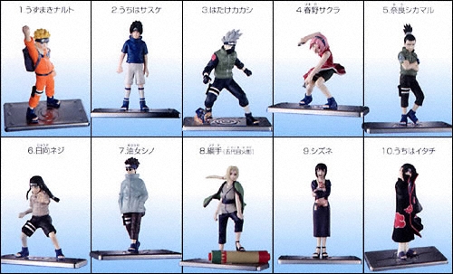 ナルト忍形集 其ノ七｜バンダイキャンディトイ