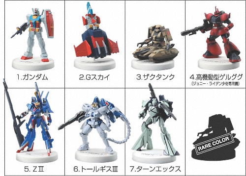 機動戦士ガンダム GUNDAMミニフィギュアセレクションプラス9