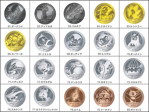 ポケットモンスター ポケモンメダルコレクション ダイヤモンド＆パール