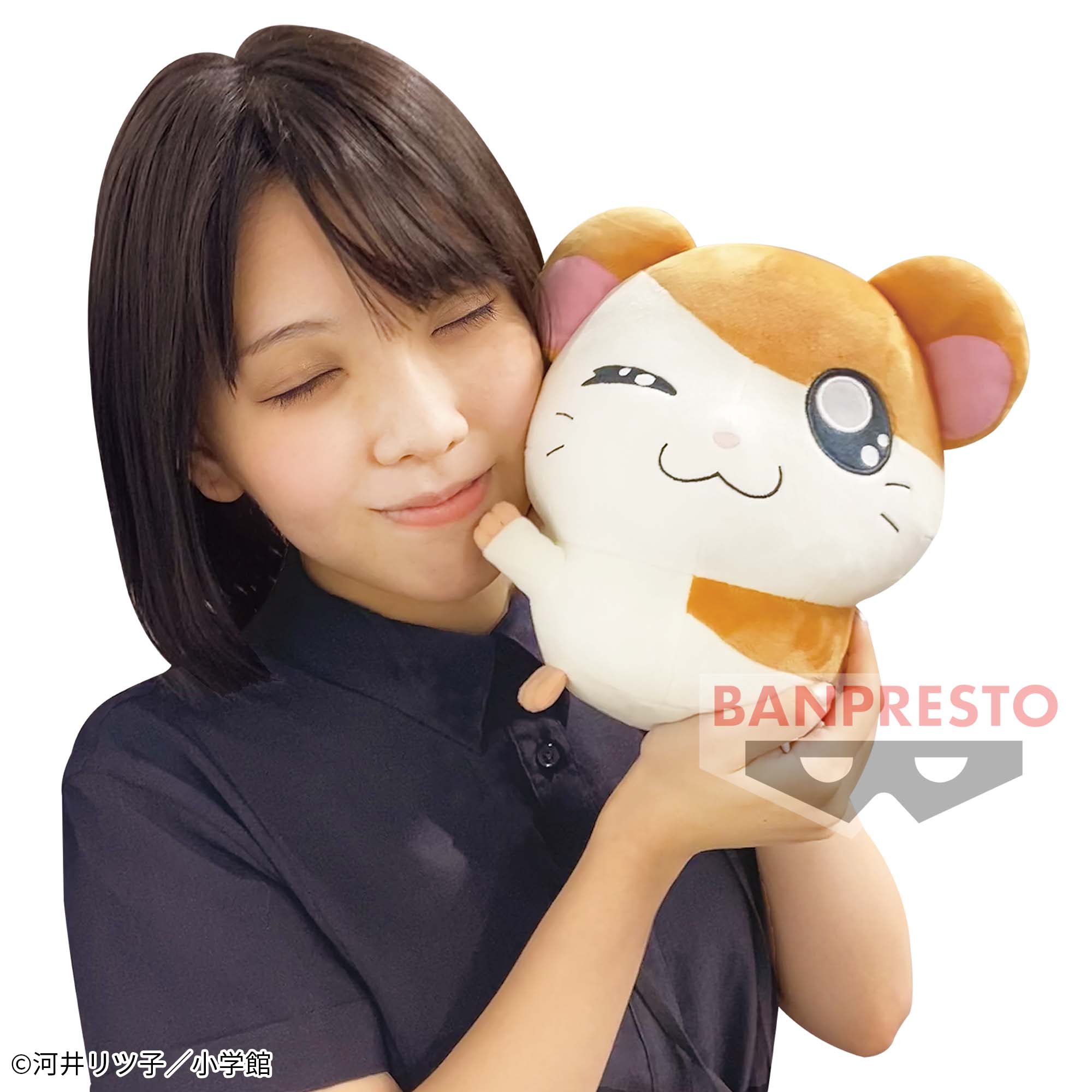 とっとこハム太郎 ほぺぴた でっかいぬいぐるみ～ハム太郎・リボン