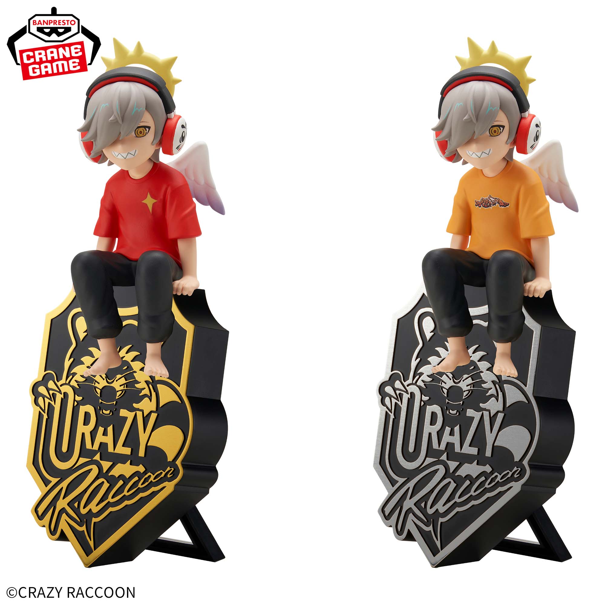 Crazy Raccoon モニタートップフィギュア-だるまいずごっど-│株式会社