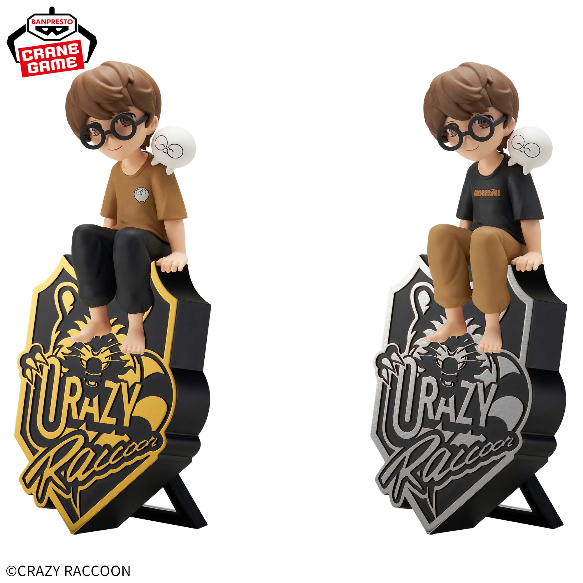 Crazy Raccoon モニタートップフィギュア-じゃすぱー-│株式会社BANDAI