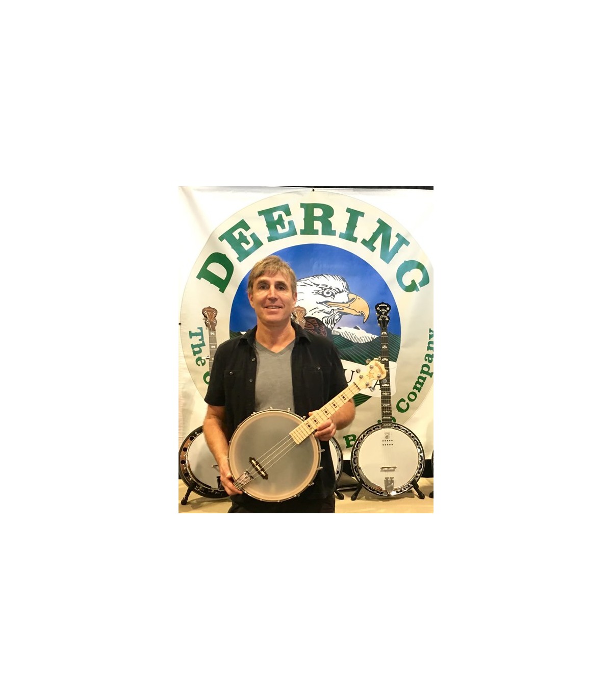 Deering Banjo Uke | Ukulele Banjo by Deering | Concert Size | G C E A