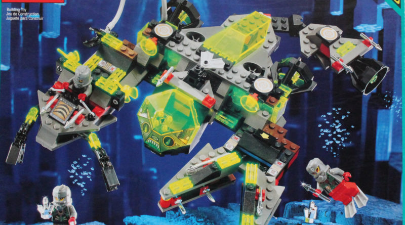 6160: Sea Scorpion - Back of the Box Builds