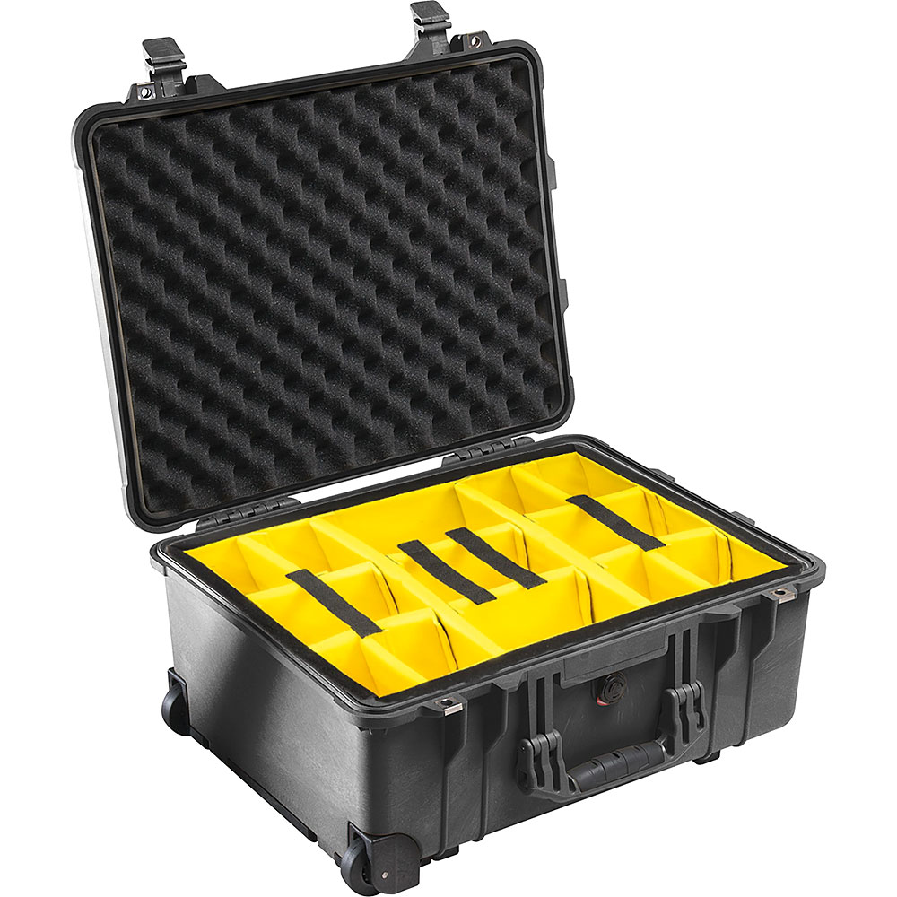 Pelican 1560 Case with Padded Velcro Dividers