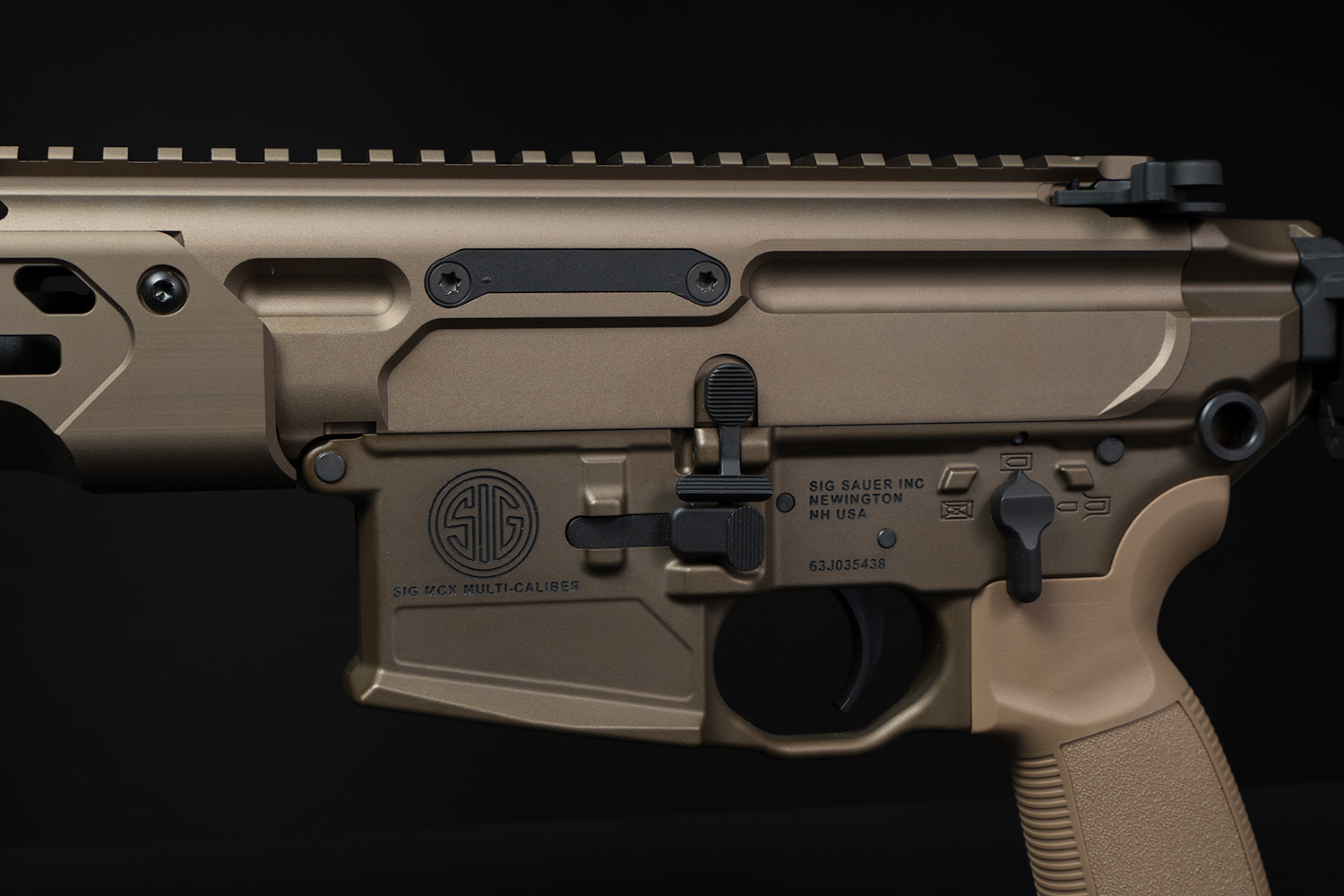 APFG MCX SPEAR LT 11.5in SBR GBB ガスガン リアル刻印 墨入れ仕様