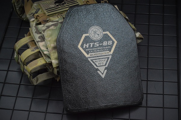 実物 HTTI製 防弾アーマー 防弾プレート NIJ規格 レベルIII+